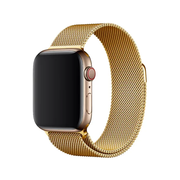 Apple Watch flettet metal 42/44/45/49- Guld