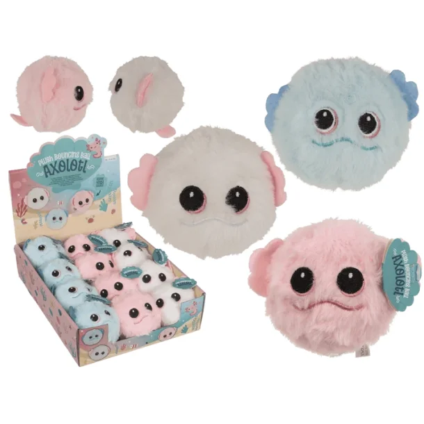 Axolotl Plush Hoppebold � Bl�d Bamsebold