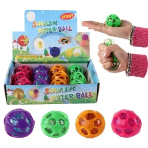 Squeeze Ball - 4,5 cm - Glitter - 47 Gram