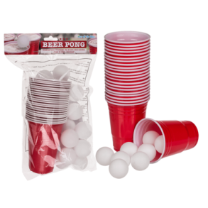 Beer Pong Boldtennis Bolde Med Red Cups