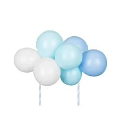 Ballon Cake Topper  Bl (29 cm  10 balloner)