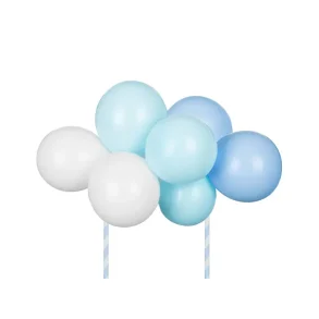 Ballon Cake Topper  Bl (29 cm  10 balloner)