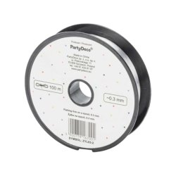 Ballon Snor/Line Gennemsigtigt- 100m � 0,3mm