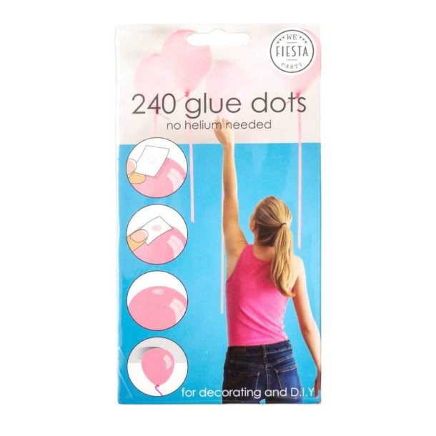 Ballon Tape Til Ophng/ Glue Dots - 240 Stk