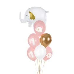 Balloner 30 cm, One Year, Baby Pink