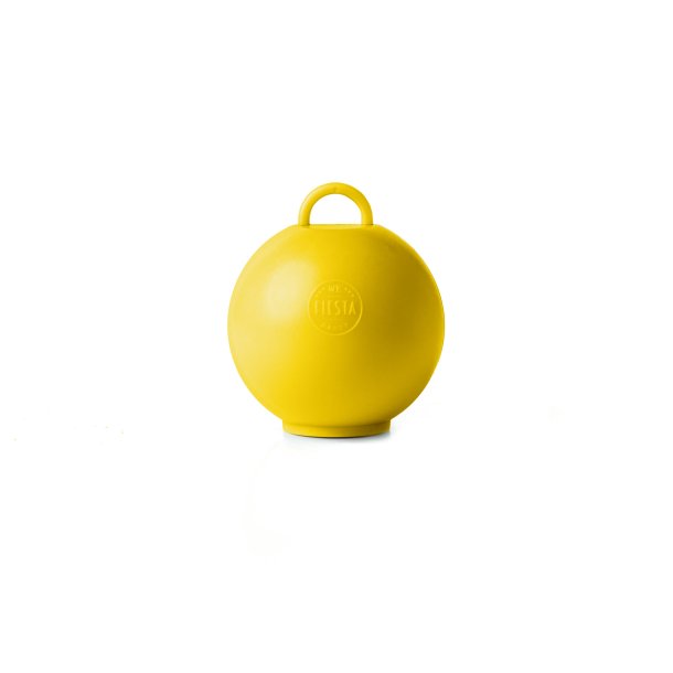 Oprigtighed Ledig på en ferie Ballonvægt "kettlebell" gul - Ballonvægte - Bents Webshop