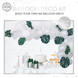Balloon Arch/ Ballon Bue 4 Meter Hvid