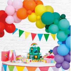 Balloon Arch/ Ballon Bue 4 Meter Rainbow