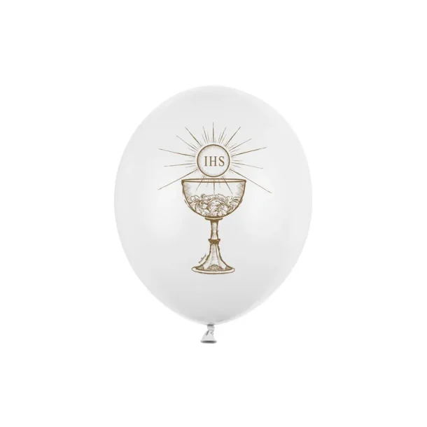 Balloons 30 cm, IHS, Pastel Pure White