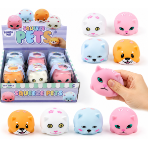 Bl�de Kawaii Dyr Stressbold � Assorterede Figurer