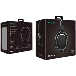 Bluetooth H�retelefoner � Sort | Tr�dl�se med Mikrofon