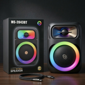 Bluetooth Party H�jtaler 25W � 8� RGB med Sammenkobling (TWS)