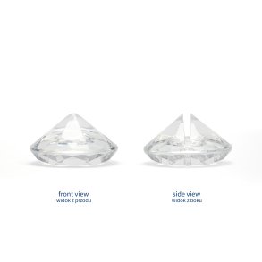 Bord Kort Holder Diamant 10 Stk. - 40 mm