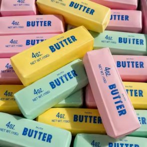 Butter Marshmallow Stressbold � Superbl�d Fidget Toy