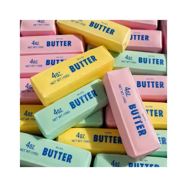 Butter Marshmallow Stressbold � Superbl�d Fidget Toy