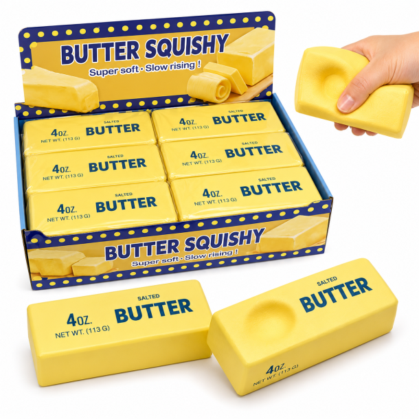 Butter Squishy 13 cm � Super Soft Slow Rising Fidget Toy