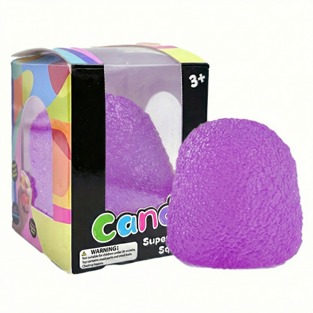 Candy Gumdrop Sugar Squishy � Super Solid Squeeze - Lilla