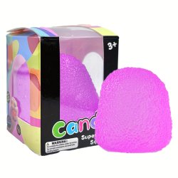 Candy Gumdrop Sugar Squishy � Super Solid Squeeze - Pink
