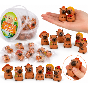 Capybara Mochi Squishy � S�de Fidget Toys i Pose 1 stk