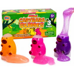 Capybara Slimes 3-Pack