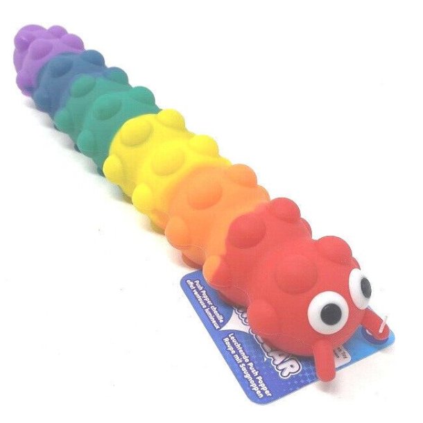 Caterpillar Silicone Squeeze Rainbow