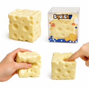 Cheese Squishy 5 cm � Vaseline Fidget Ost