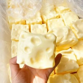 Cheese Squishy 6 cm � Vaseline Fidget Ost