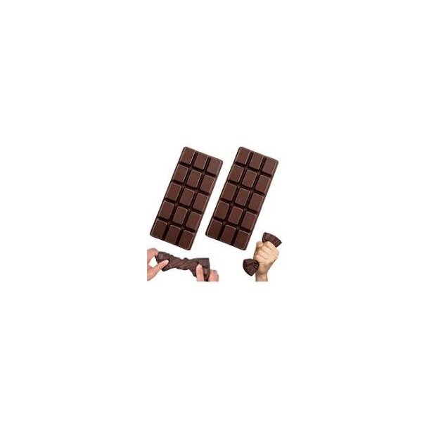 Chokolade Squishy 15 cm � Realistisk Slow Rising Fidget Toy
