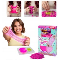 Crystal Putty &amp; Magic Sand � Assorterede farver