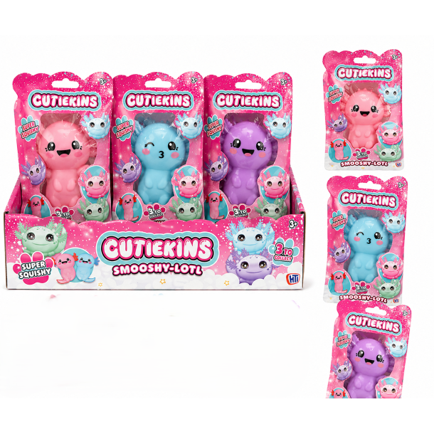 Cutiekins Smooshy-Lotl � Bl�d axolotl squishy