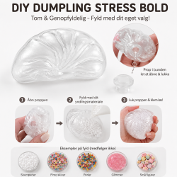 DIY Dumpling Stressbold � Fyld Selv Din Egen Dumpling Squishy