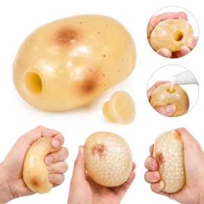 DIY Kartoffel Stressbold � Fyld Selv Din Egen Kartoffel Squishy
