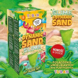 DIY SLIME &amp; DYNAMISK SAND