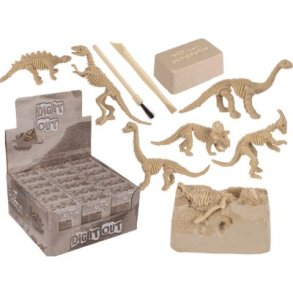 Udgravningsst Dinosaurskelet