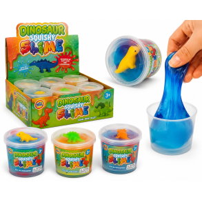 Dinosaur Squishy Slime � Assorterede Dinosaurer