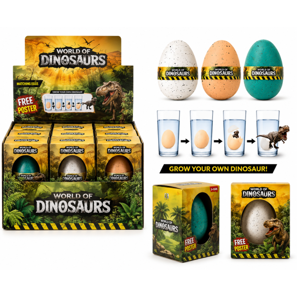 Dinosaurs Kl�kke�g � Dinosaur der Vokser i Vand