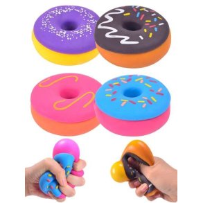 Donut Stressbold med Tofu-fyld � 9 cm � 1 stk.