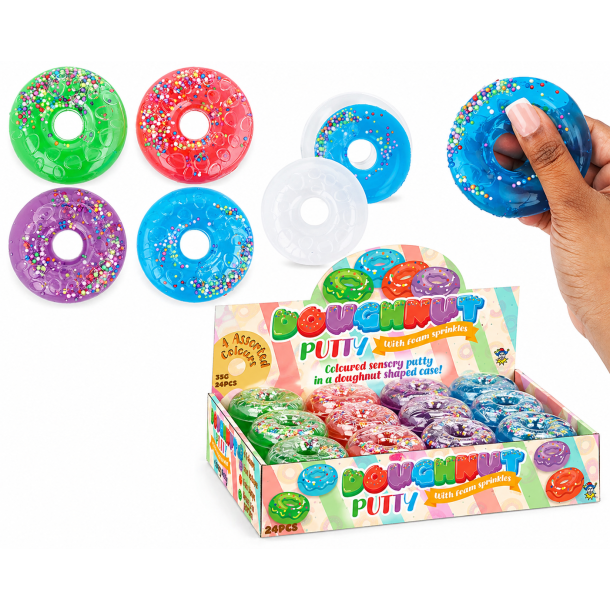 Doughnut Putty � Slim i donut form med kugler