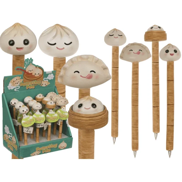 Dumpling Kuglepen 16,5 cm � 4 S�de Designs