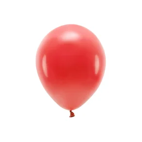 Eco Balloons 30 cm � Pastel Red � Milj�venlige Latexballoner (10 stk)