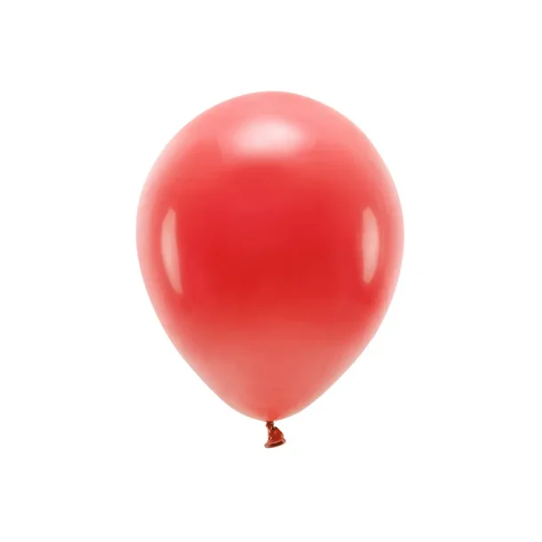 Eco Balloons 30 cm � Pastel Red � Milj�venlige Latexballoner (10 stk)