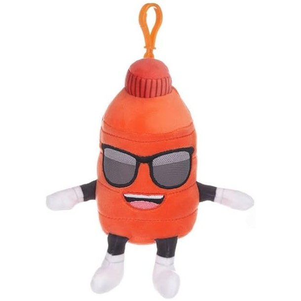 Energy Drink Plush Bagclip Orange � 13 cm