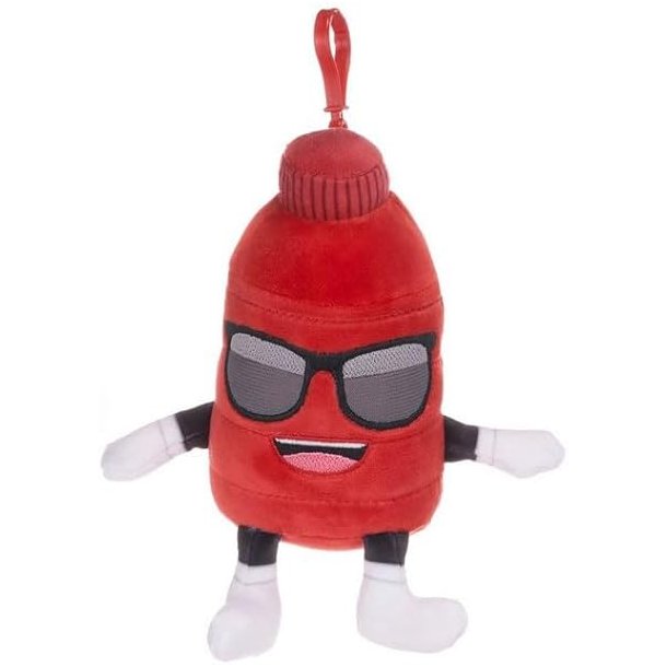 Energy Drink Plush Bagclip R�d � 13 cm