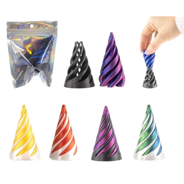 Magic 3D Twirls  6,5 cm 