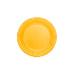 Fsc Paptallerkner Gul- 8stk18cm