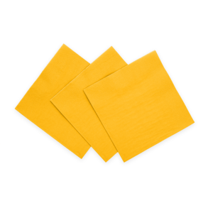 Fsc Servietter Gul 20stk 33x33 Cm