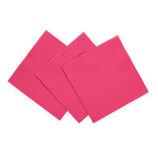 Fsc Servietter Pink 20stk 33x33 Cm