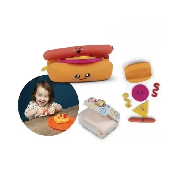 Fidget Hotdog – 6 stk. Squishy Dele