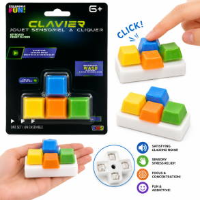 Fidget Keyboard ASMR � Mekanisk Tastatur Clicker � 1 stk.