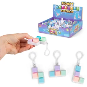 Fidget Keyboard Keychain – Klik, tryk og slap af… hvor som helst!